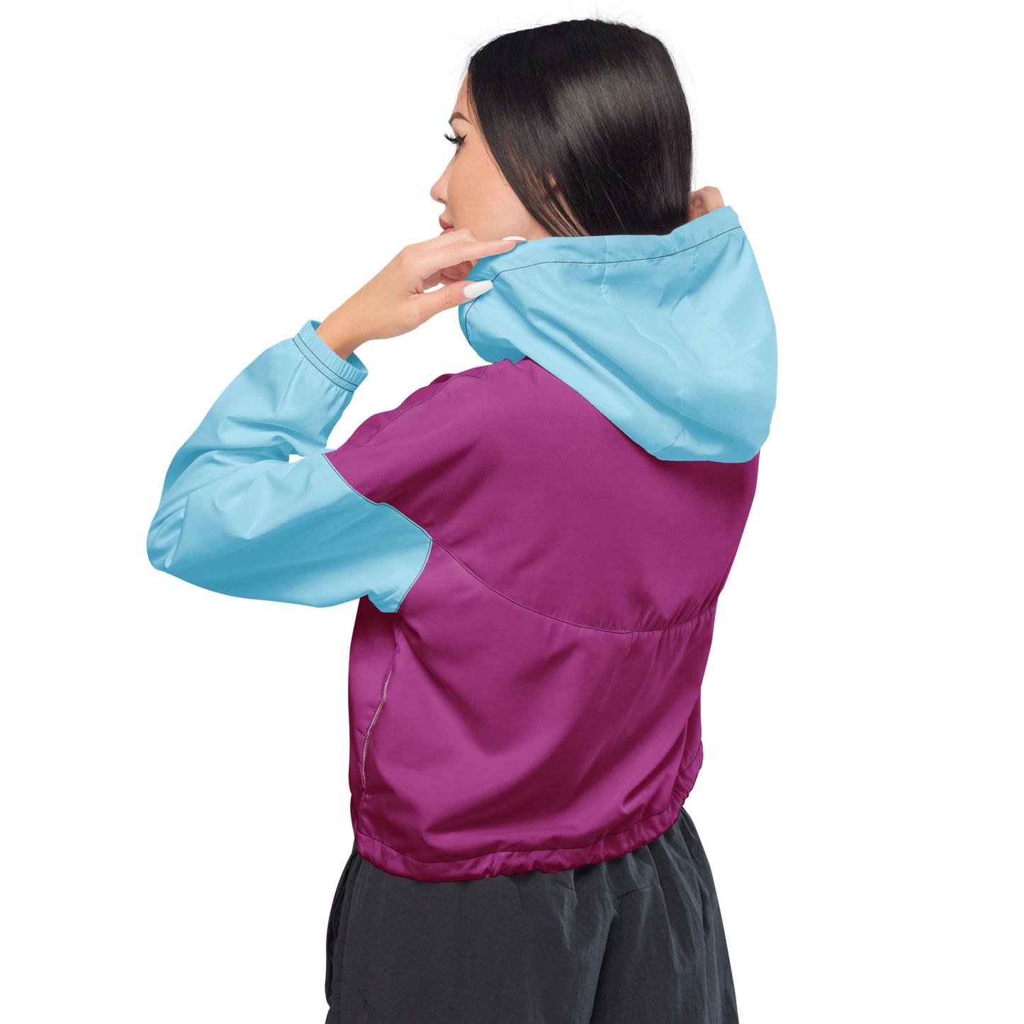 Women’s cropped windbreaker